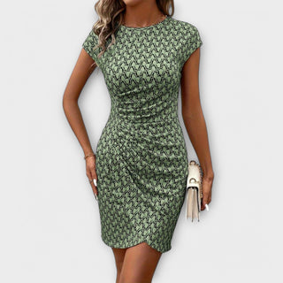 Julieta | Vestido tulipán estampado