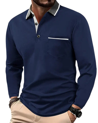 Larsen | Polo de manga larga
