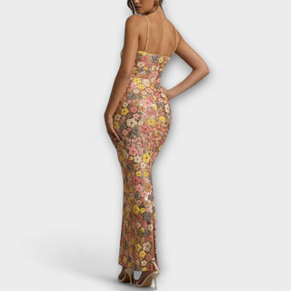 Ondina | Vestido maxi de lentejuelas estilo años 80