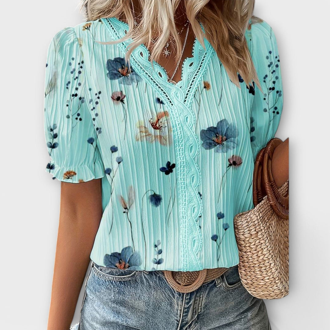 Ivana | Blusa con escote en V