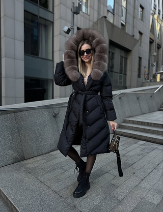 Christina | Abrigo de invierno elegante