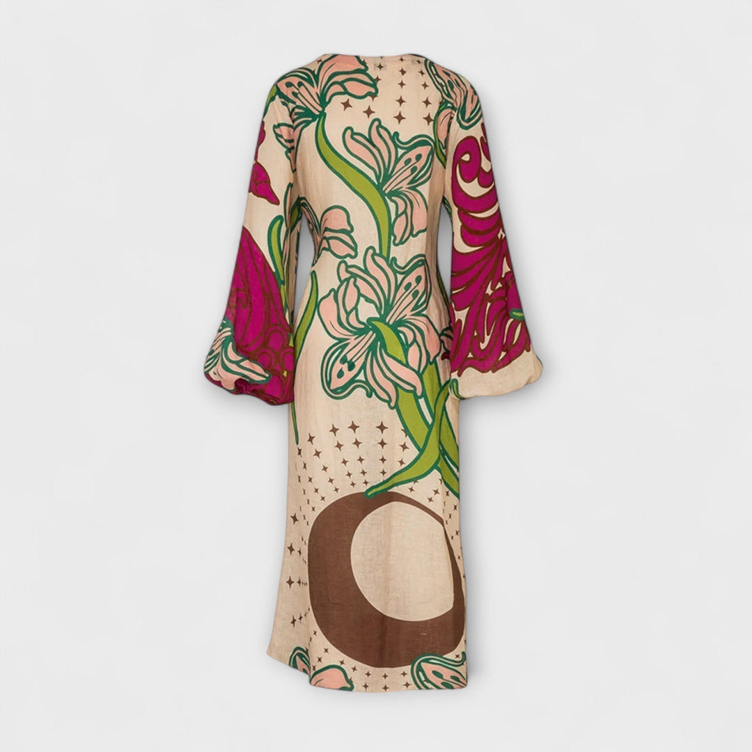 Tracey | Vestido maxi con lazo