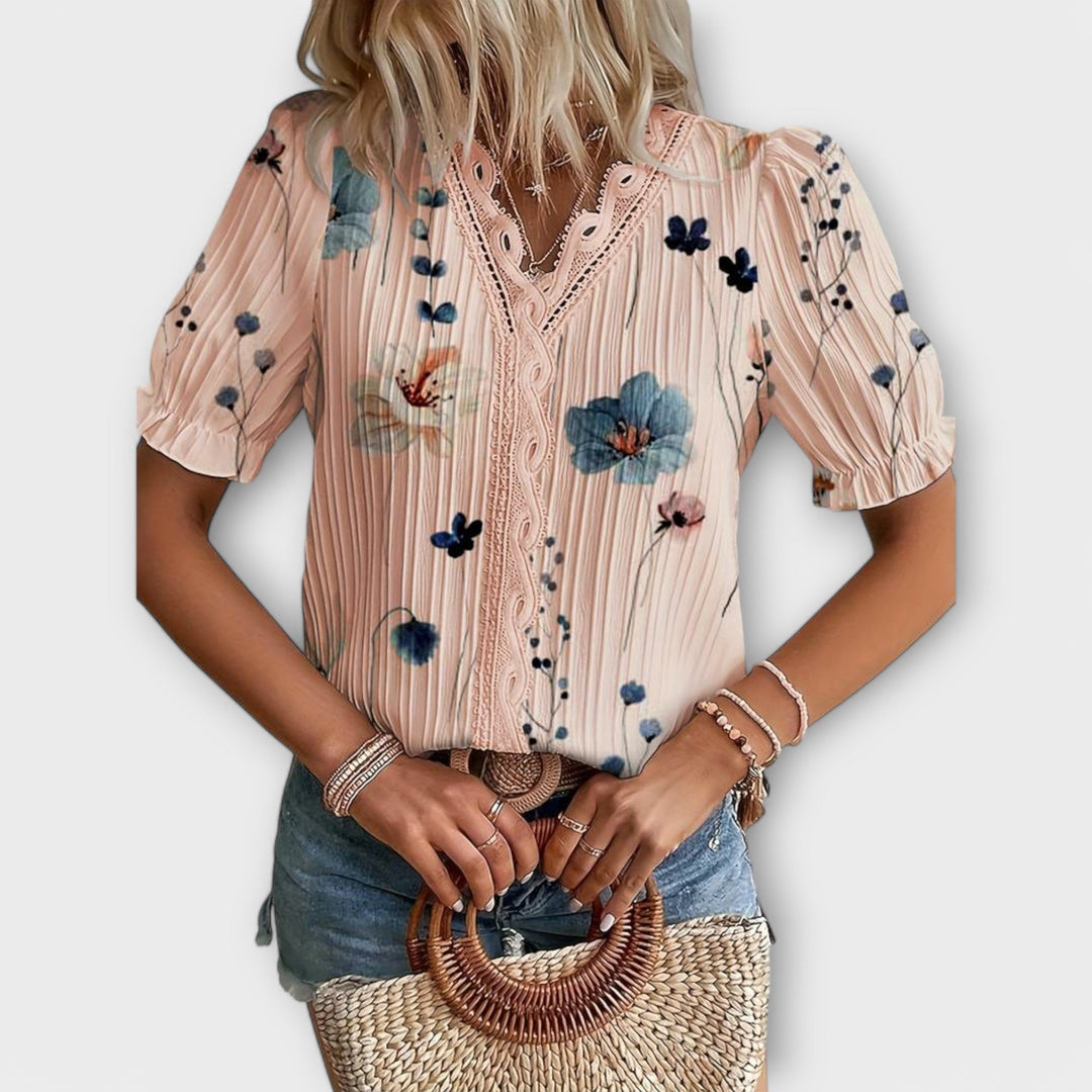 Ivana | Blusa con escote en V