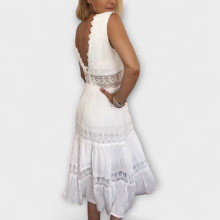 Aurélie | Vestido de encaje con escote en V
