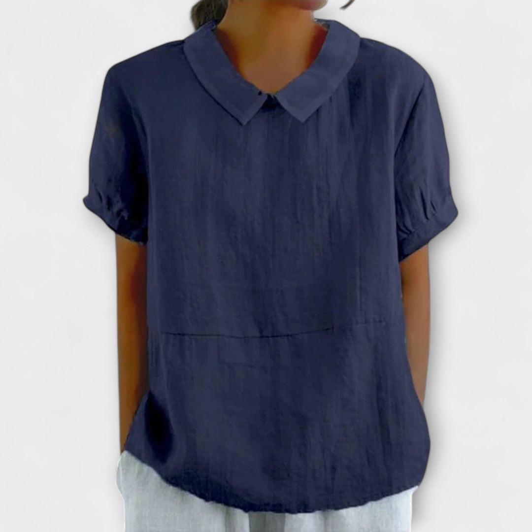 Otilia | Blusa de manga corta