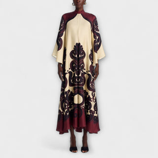 Lucy | Vestido maxi estampado