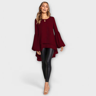 Sagrario | Blusa de primavera con cuello redondo