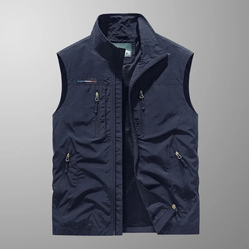 Carlos | Chaleco utility con bolsillos
