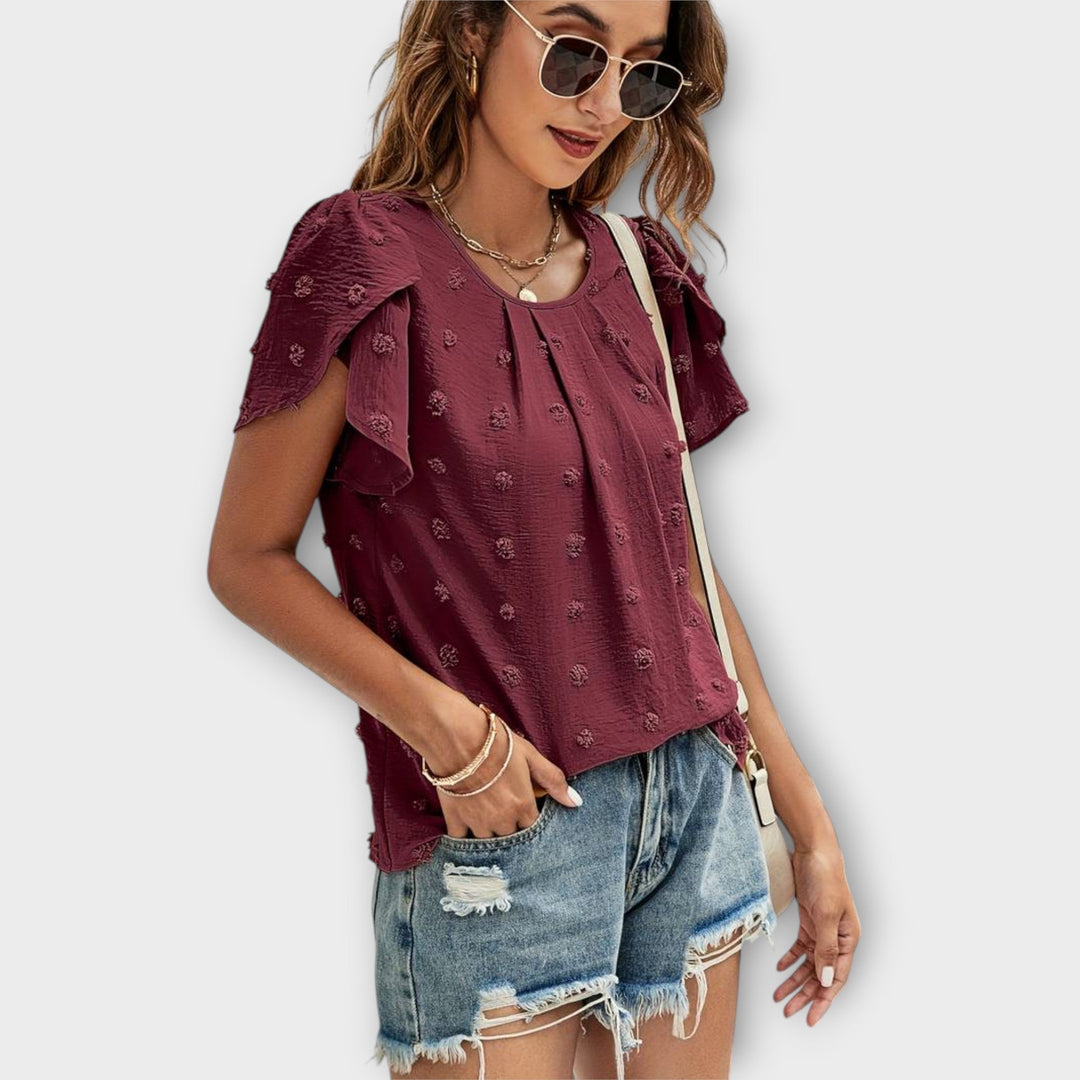 Charlotte | Blusa de lunares