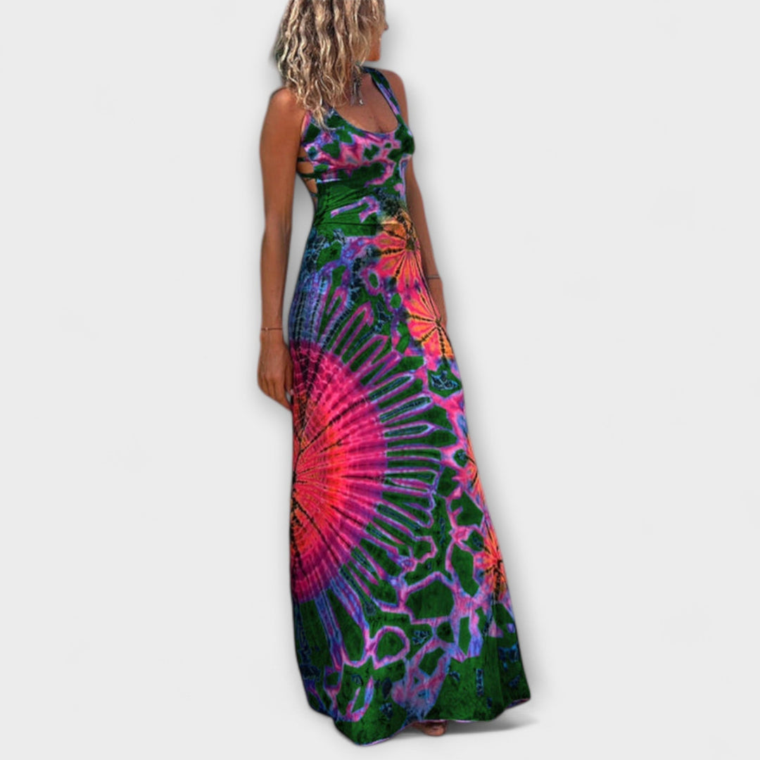 Ronja | Vestido maxi tie-dye