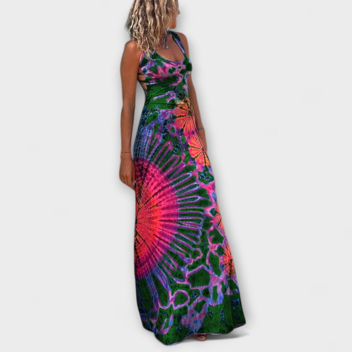 Ronja | Vestido maxi tie-dye