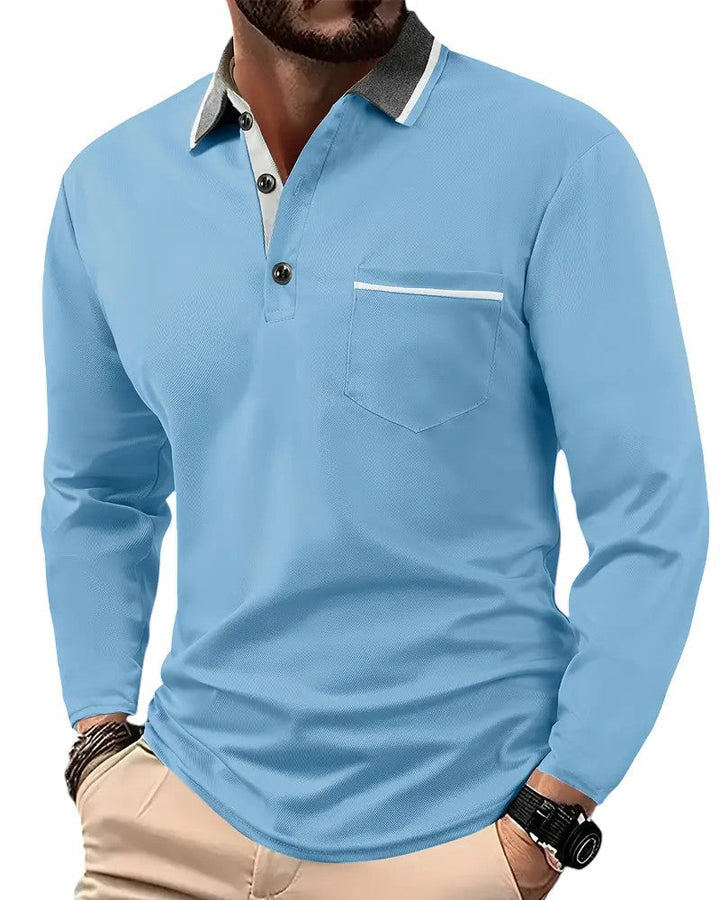 Larsen | Polo de manga larga