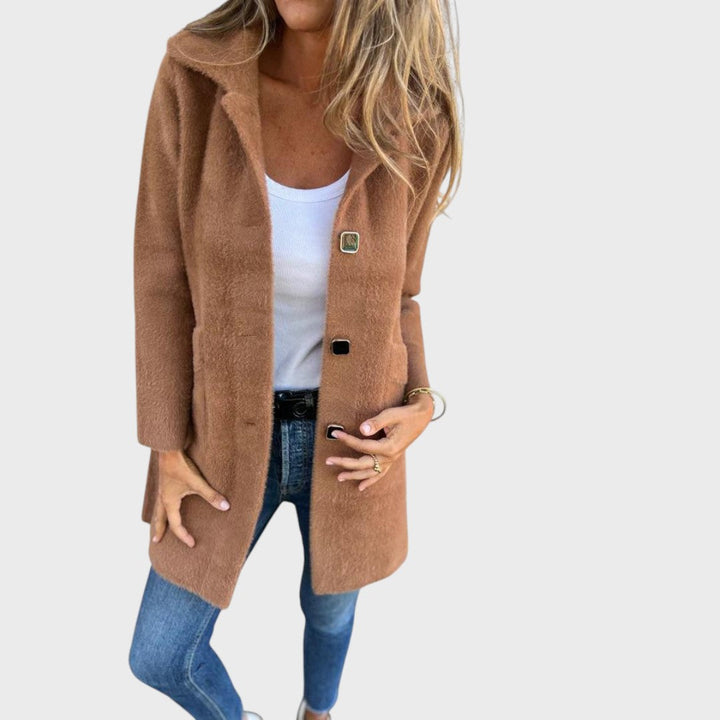 Clotilde | Chaqueta elegante texturizada