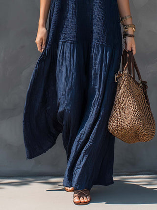 Leila | Vestido maxi patchwork