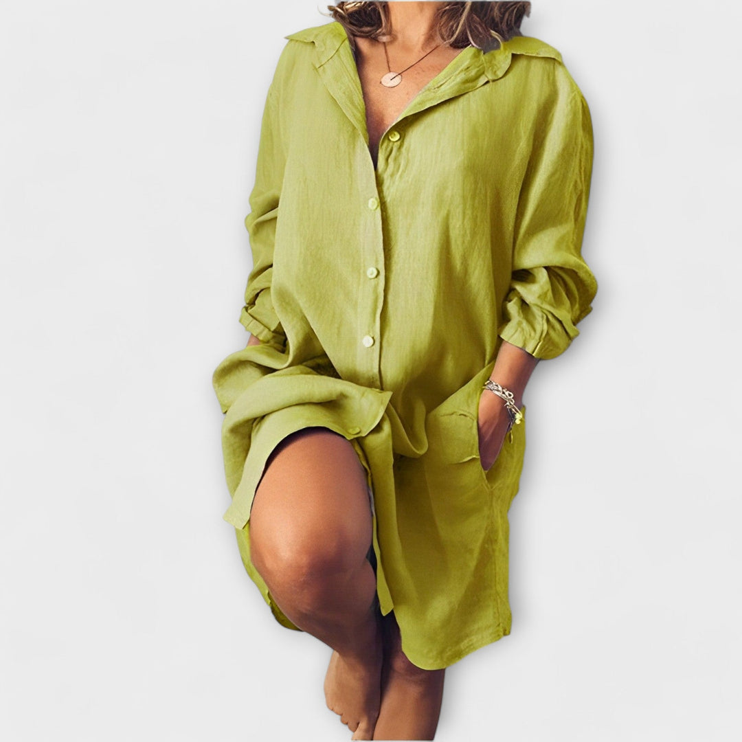 Cintia | Blusa de lino