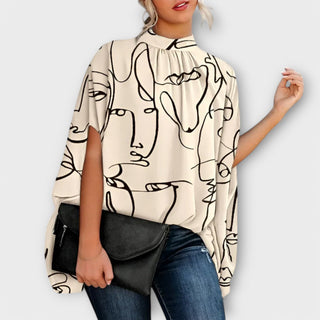 Leticia | Blusa de noche versátil