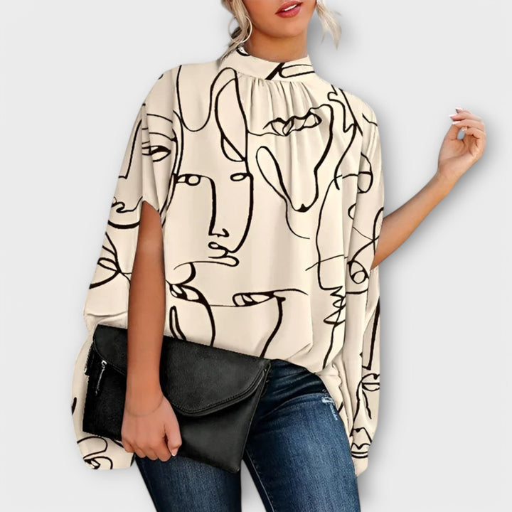 Leticia | Blusa de noche versátil
