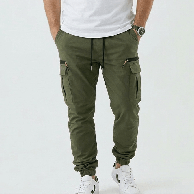 Quintín | Pantalón cargo elástico