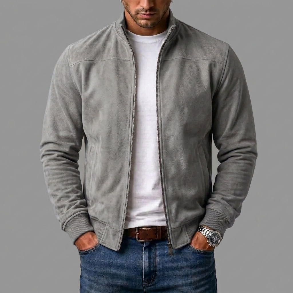Ruben | Chaqueta bomber efecto ante