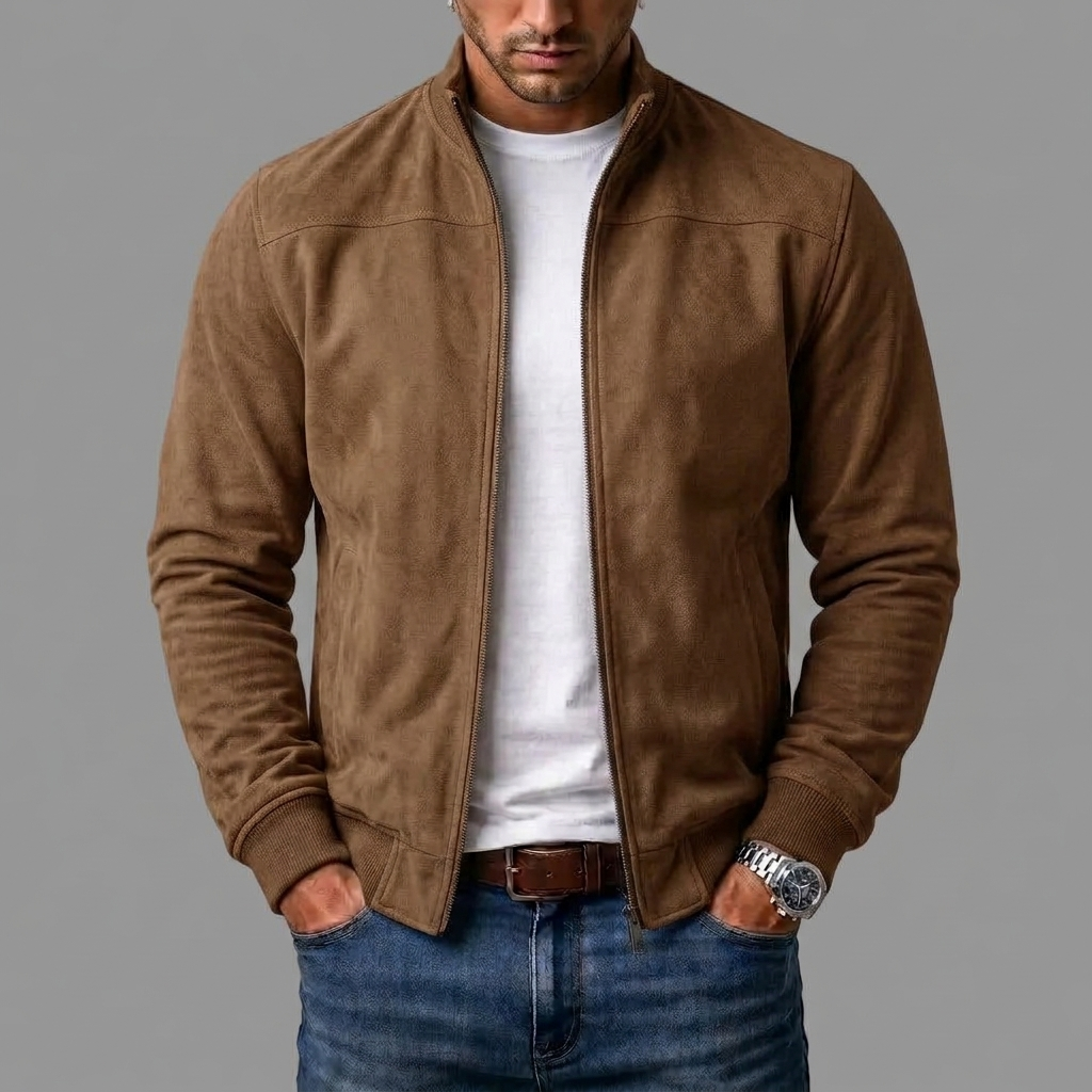 Ruben | Chaqueta bomber efecto ante