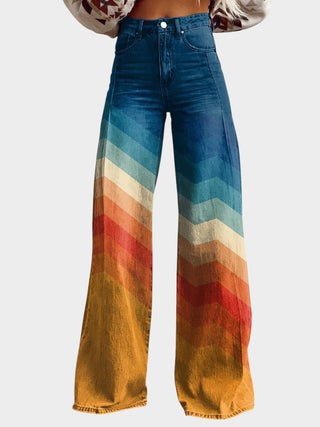 Micaela | Pantalón retro en zigzag