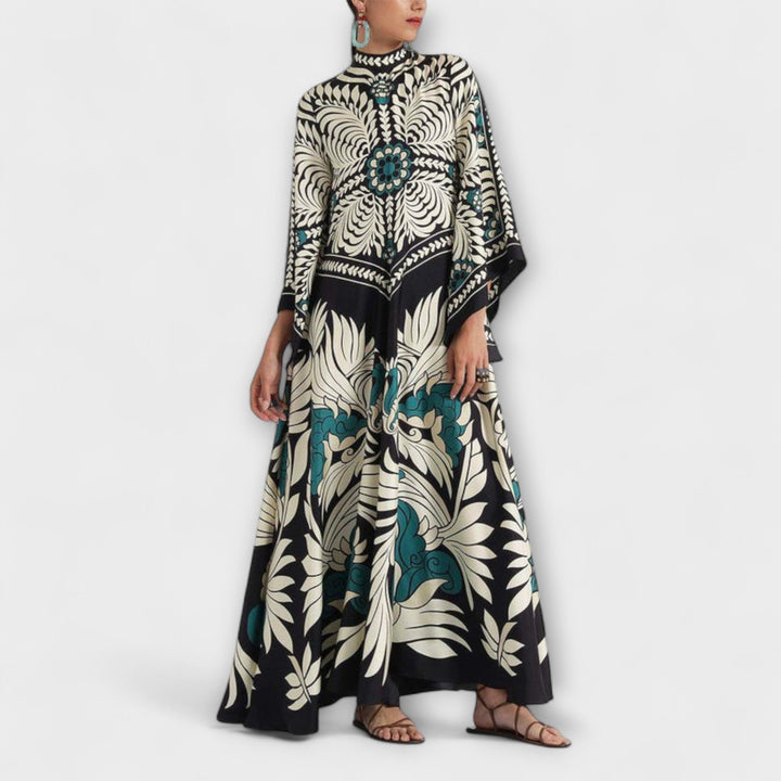 Perla | Vestido maxi floral