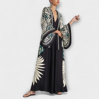 Perla | Vestido maxi floral