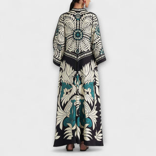 Perla | Vestido maxi floral