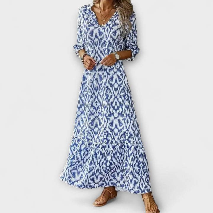 Ona | Vestido maxi fluido