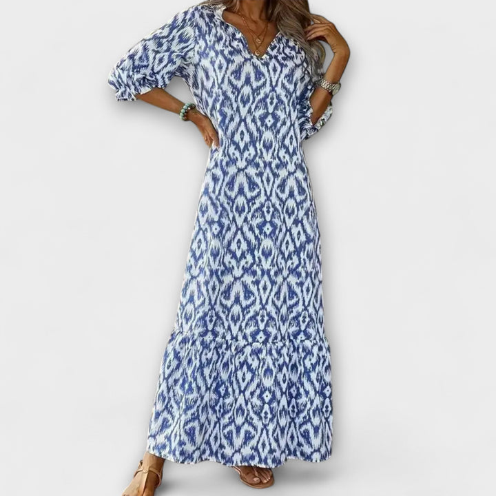 Ona | Vestido maxi fluido