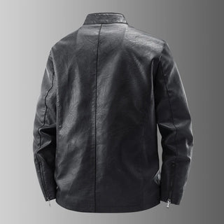 Juan | Chaqueta motera efecto piel
