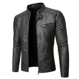 Luis | Chaqueta elegante efecto piel