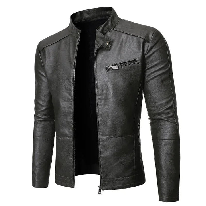 Luis | Chaqueta elegante efecto piel