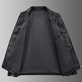Juan | Chaqueta motera efecto piel