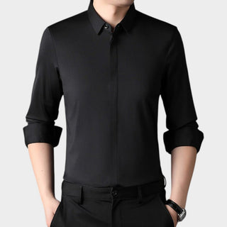 Mitchel | Camisa elástica sin arrugas