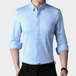 Mitchel | Camisa elástica sin arrugas