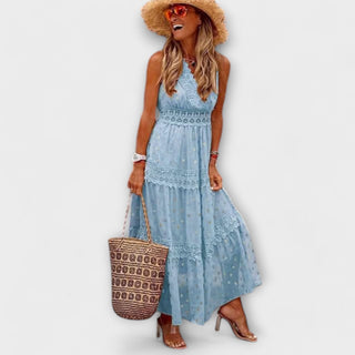 Lola | Vestido maxi boho de encaje