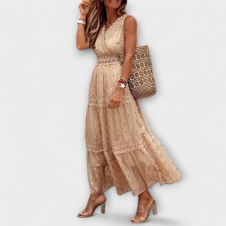 Lola | Vestido maxi boho de encaje