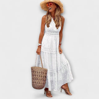 Lola | Vestido maxi boho de encaje