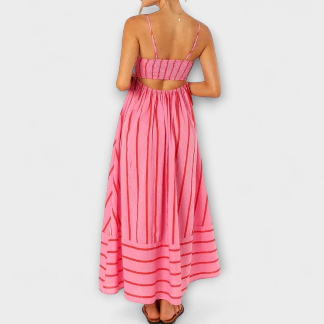 Svea | Vestido maxi floral