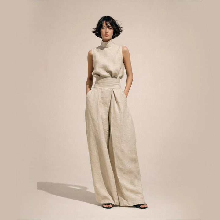 Elisa | Mono elegante de cintura alta