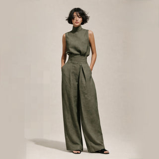 Elisa | Mono elegante de cintura alta