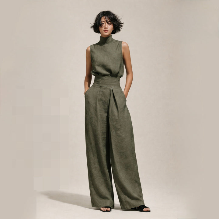 Elisa | Mono elegante de cintura alta