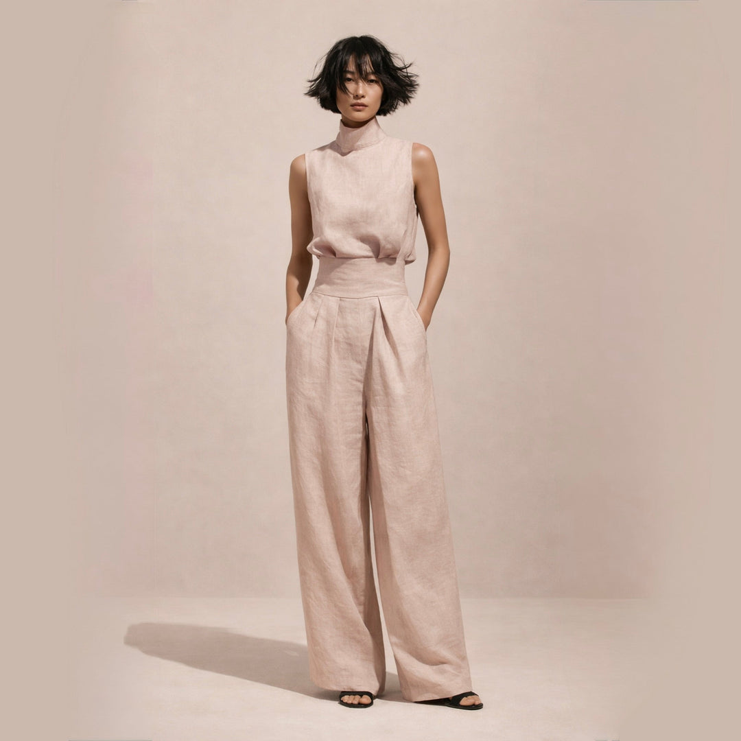 Elisa | Mono elegante de cintura alta