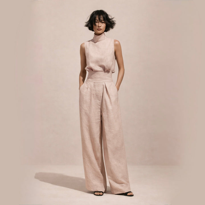 Elisa | Mono elegante de cintura alta