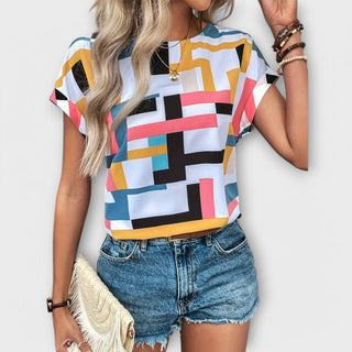 Chloe | Blusa de manga corta