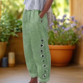 Norma | Pantalón holgado floral