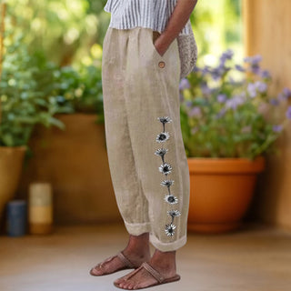 Norma | Pantalón holgado floral