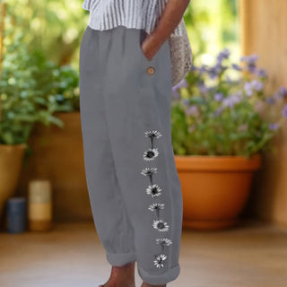Norma | Pantalón holgado floral