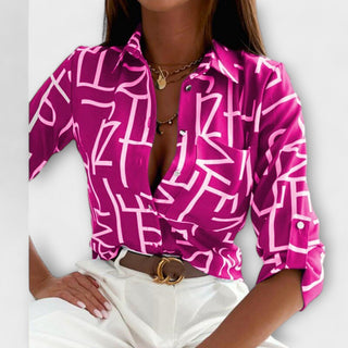 Clementina | Blusa con cuello clásico